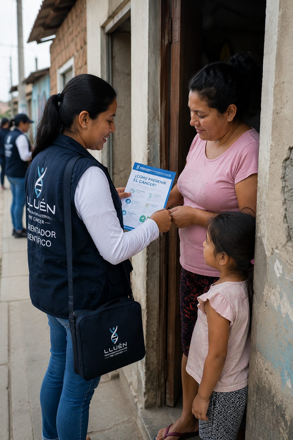 Volante con cita: No buscamos quien tiene cáncer...